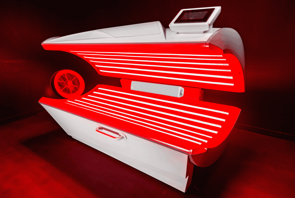 Prism Light Pod — full-body red light therapy bed